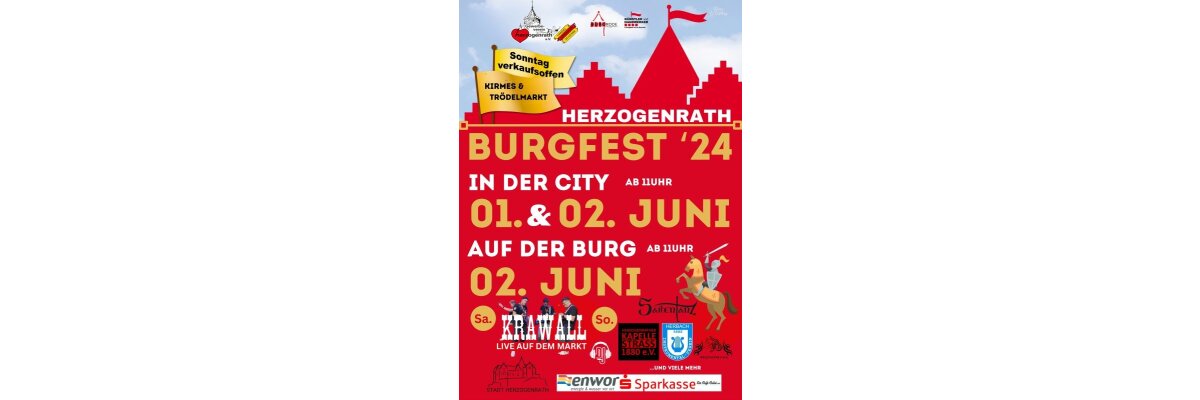 Infostand Burgfest Herzogenrath - Infostand Burgfest Herzogenrath