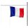 Gastlandflagge Frankreich