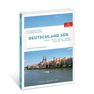 Planungskarte Wasserstraßen Deutschland Süd
