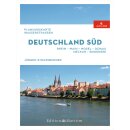 Planungskarte Wasserstra&szlig;en Deutschland S&uuml;d