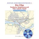 Die Elbe / Hamburg - Magdeburg und Elbe-L&uuml;beck-Kanal
