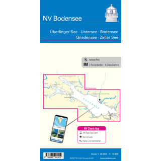 NV Bodensee - wasserfeste Binnenkarte