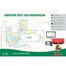 Sportbootkarten Satz 4: Großer Belt bis Bornholm