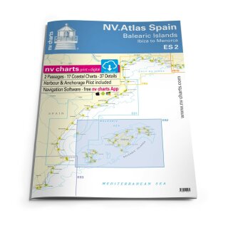 NV Atlas Spain ES 2 Balearic Islands · Ibiza to Menorca