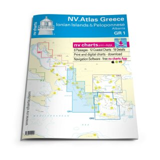NV Atlas Griechenland GR 1 - Ionische Inseln & Peloponnes - Albanien