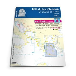 NV Atlas Griechenland GR 2: Kykladen bis Kreta & Athen