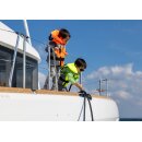 Kinder-Feststoff-Rettungsweste KIDO / 100N / orange / 15-30 kg